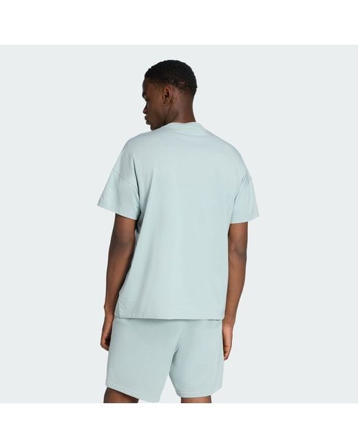 Adidas Blue All Szn Tee for men