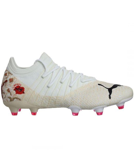 PUMA White X Liberty Of London Future 1.4 Fg/Ag Football Boots