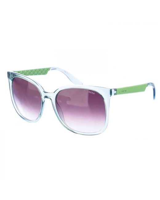 Carrera Purple Butterfly-Shaped Acetate Sunglasses 5004