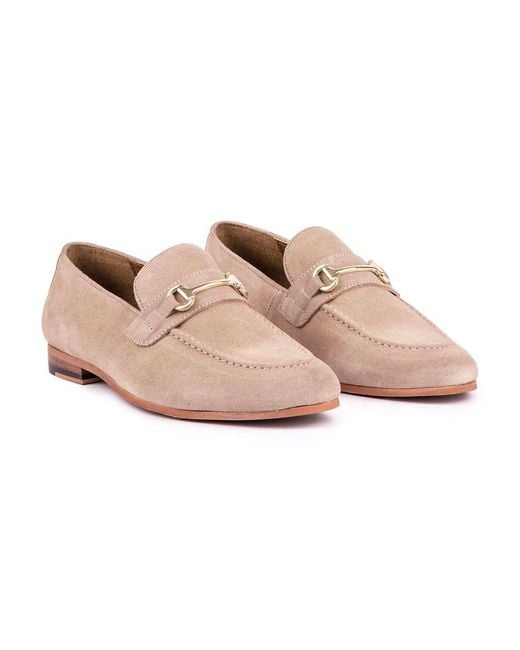 Walk London Pink Terry Trim Shoes for men