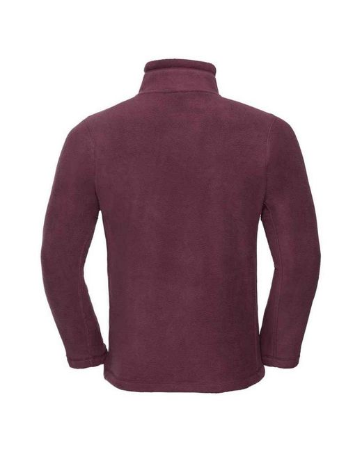 Russell Purple Outdoor Fleece Jacket for men