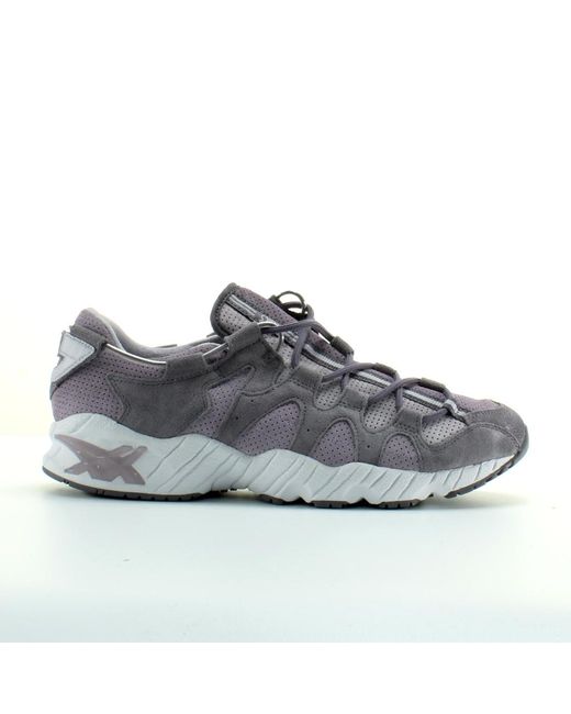 Asics Gray Gel-Mai Dark Trainers Leather (Archived) for men