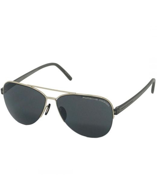 Porsche Design Black P8676 D 60 Sunglasses for men