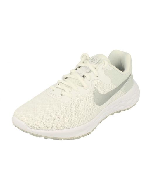 Nike White Revolution 6 Nn Trainers