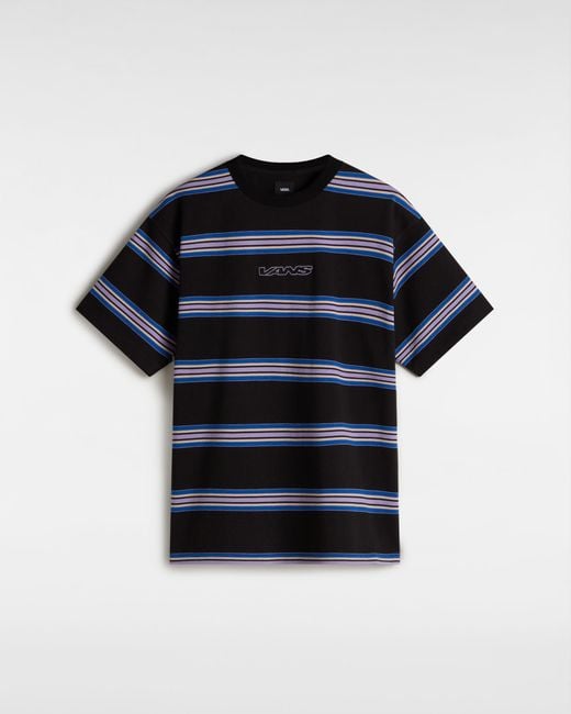 Vans Black Mesa Stripe Shirt for men