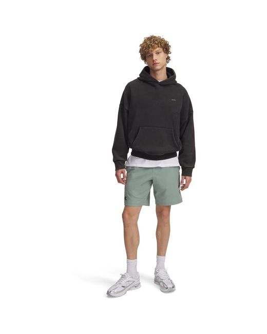 Under Armour Black Unstoppable Performance Gym Shorts for men