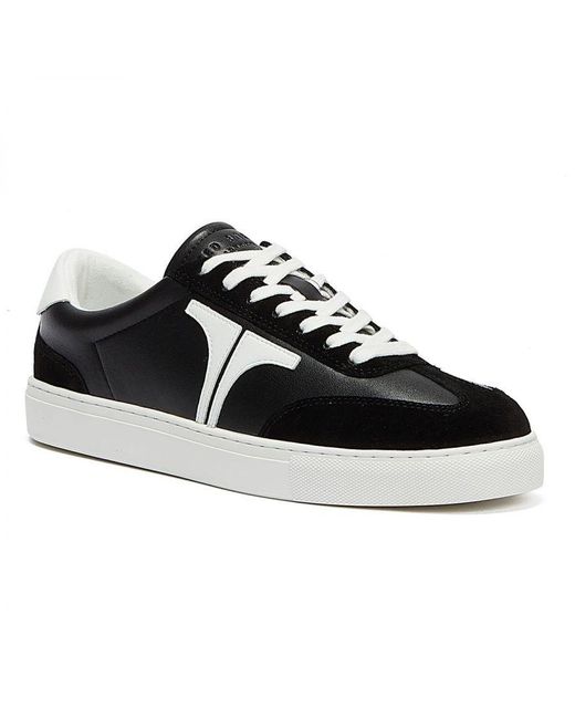 Ted Baker Black Robbert Trainers for men
