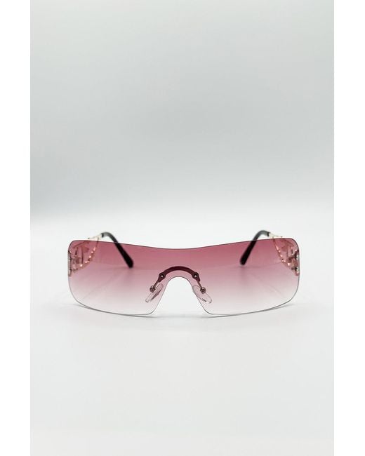 SVNX Natural Flat Top Racer Rimless