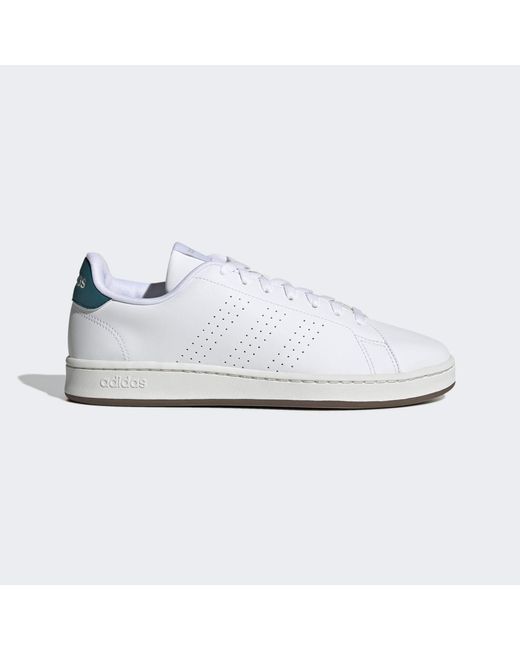 Adidas White Advantage Shoes