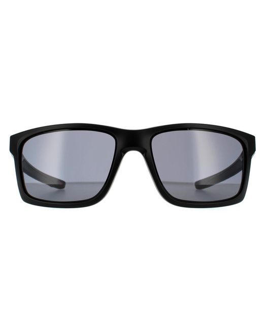 Oakley Black Rectangle Matte Prizm Sunglasses for men