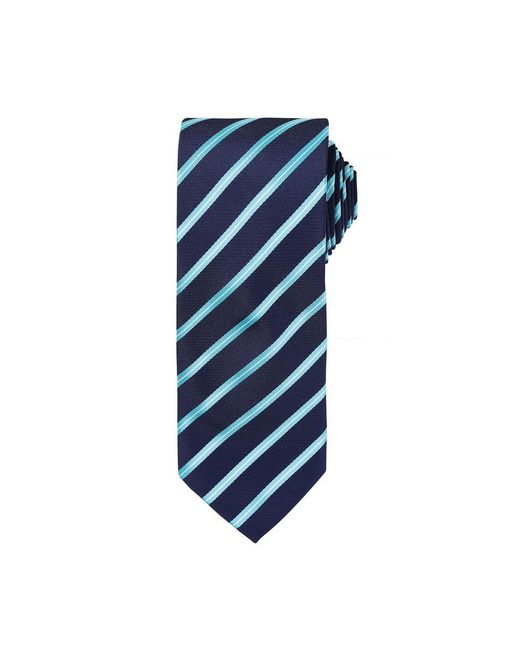 PREMIER Blue Stripe Tie for men