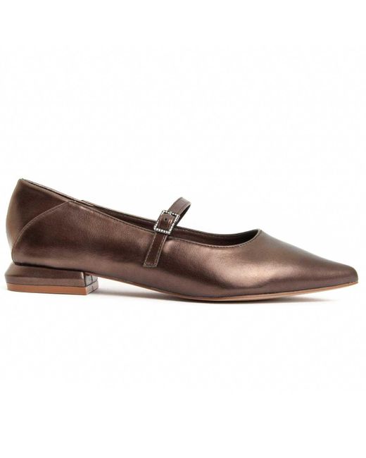 Montevita Brown Ballet Flats Balera7
