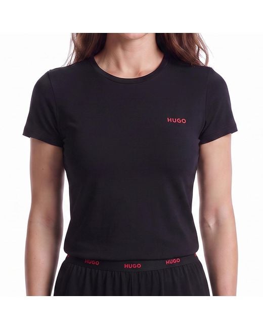 Boss Black Relaxed Fit Short Sleeve Pyjama T-Shirt 50555634