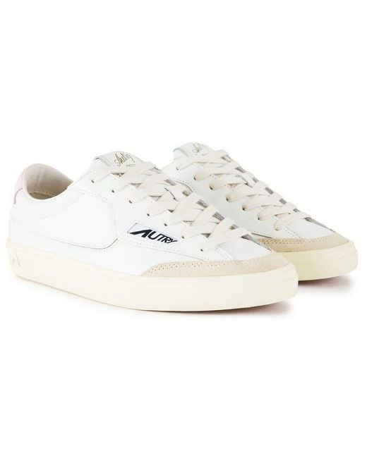 Autry White Windscape Low Trainers