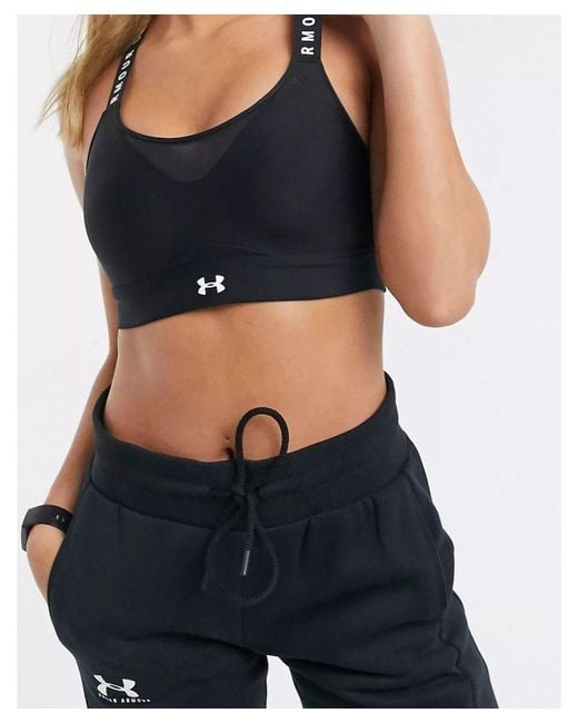 Under Armour Infinity High Support Bra In Black