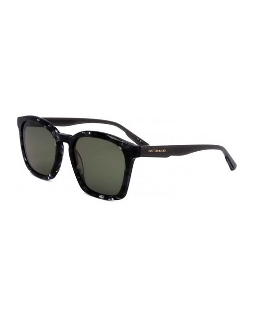 Scotch & Soda Black Ss8006 52 010 Sunglasses for men