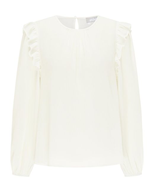 Usha Blouse in het White