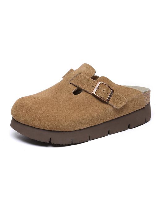 EverAu Australia Brown Ever Au Brooklyn Platform With Sole
