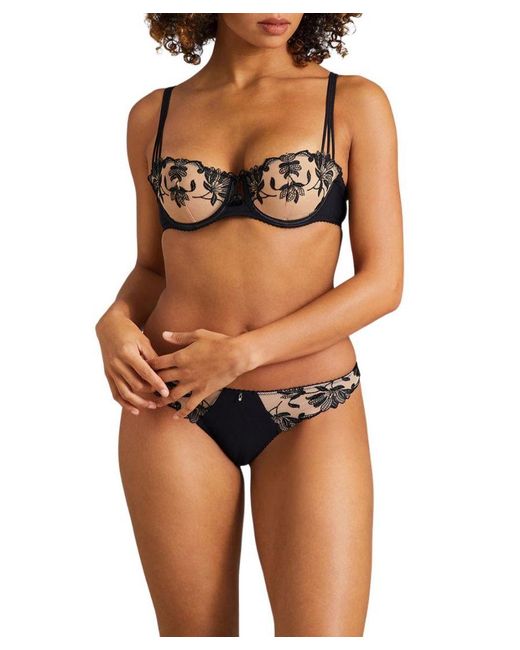 Aubade Black Lovessence Tanga