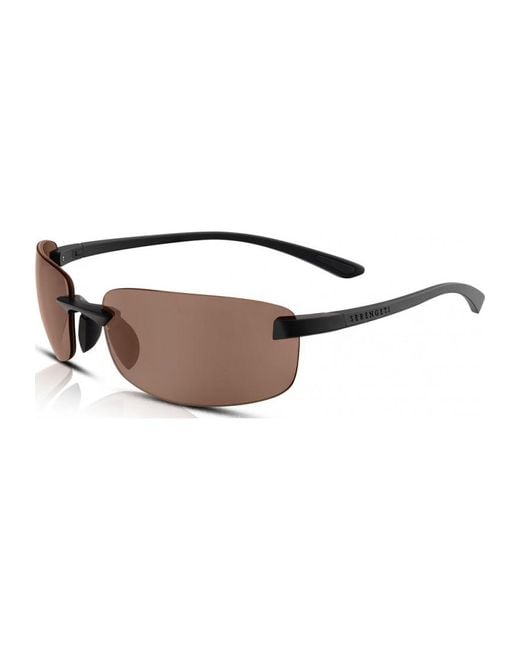 Serengeti Black Ss755002 64 Rick Sunglasses for men