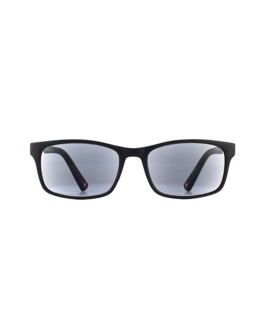 Montana Black Rectangle Readers +3.00 Sunglasses