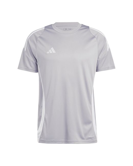 Adidas Gray Tiro 24 Aeroready T Shirt Jersey Is1012 for men