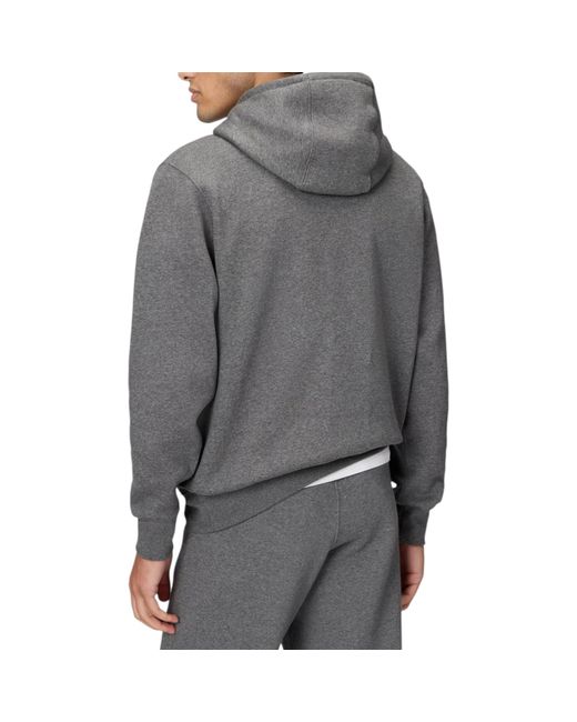 Nike Gray Club Tracksuit Pullover Embroidered Long Sleeve for men
