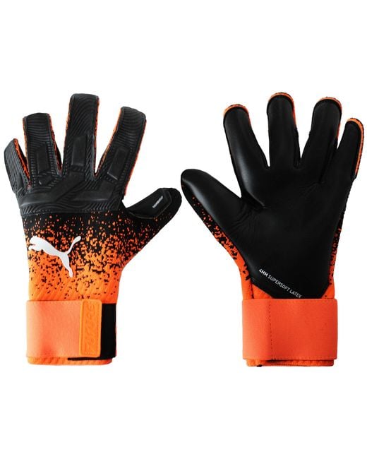 PUMA Black Future Z One Grip 2 Sgc Goalkeeper Gloves for men