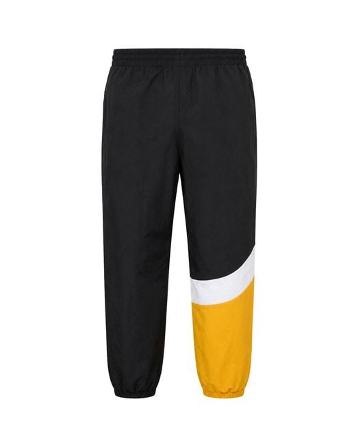 Mitchell & Ness Black Branded Midseason Track Pants for men