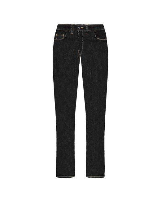 Armani Black Emporio J85 Regular Fit Tight Leg Jeans