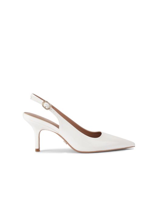 Carvela Kurt Geiger White Spirit Sling Heels