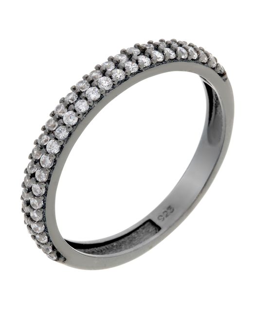 Orphelia Metallic Ladies Embellished 925 Sterling Ring