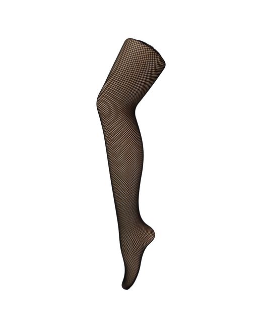 Sock Snob Black Ladies Soft Fishnet Stockings Nylon