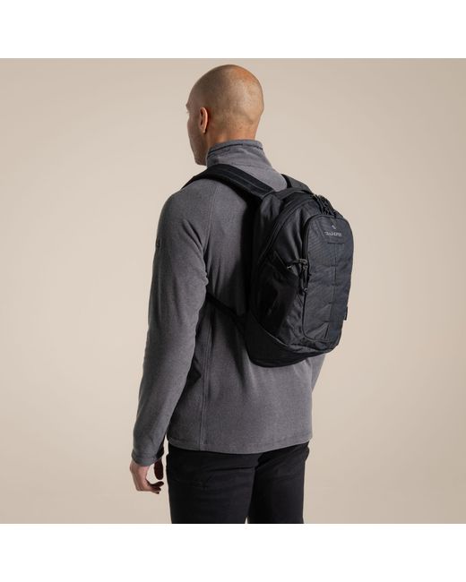 Craghoppers Black Anti-Theft Backpack