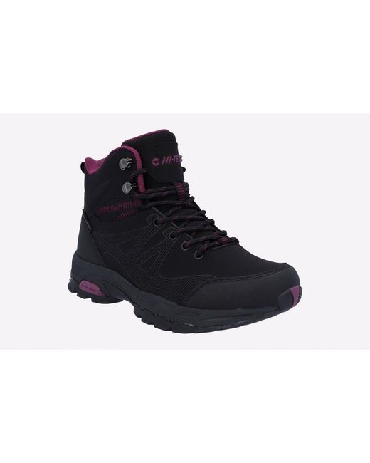 Hi-tec Black Jackdaw Mid Waterproof Boots
