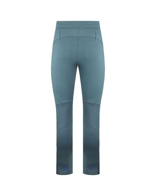 Under Armour Blue Rush Run Track Pants Cotton for men