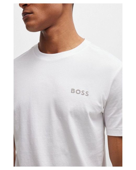 Boss White Boss Tee 12 T Shirt for men