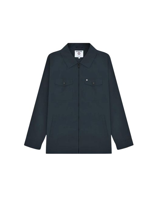 Lambretta Blue Adult Kalmar Jacket (Dark) Nylon