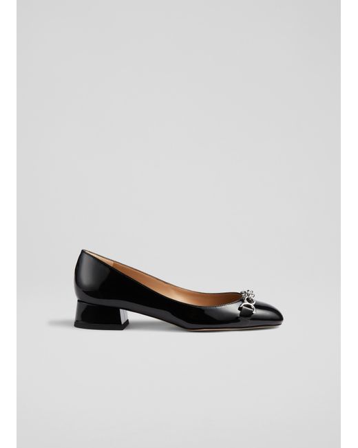 L.K.Bennett Black Blakely Flats