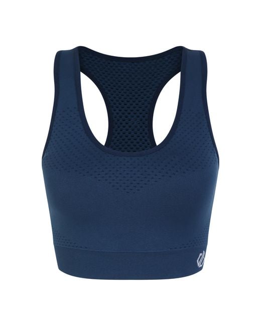 Dare 2b Blue Ladies Dont Sweat It Ii Sports Bra (Moonlight Denim)