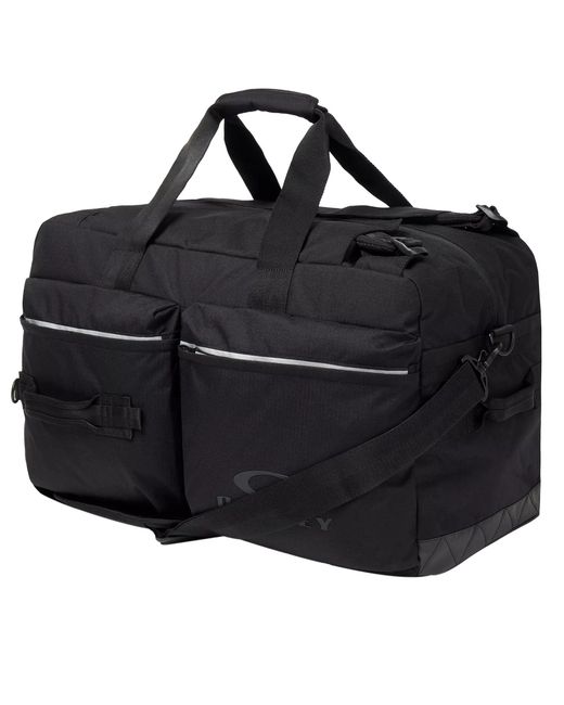 Oakley Black 73L Military Big Duffle Bag Nylon for men