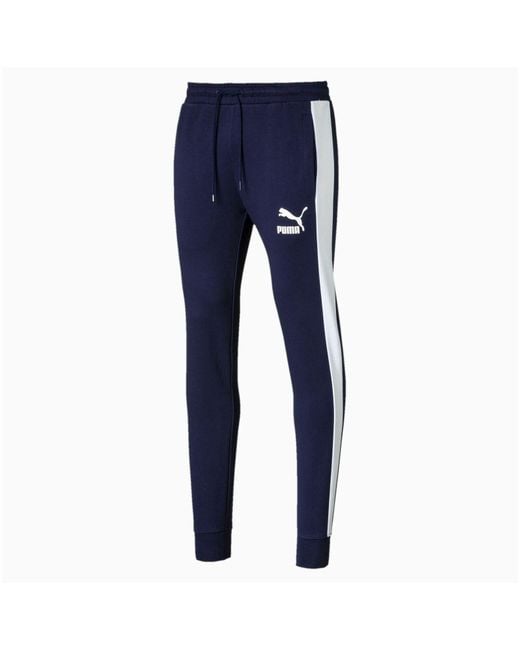 PUMA Blue T7 Iconic Joggers for men