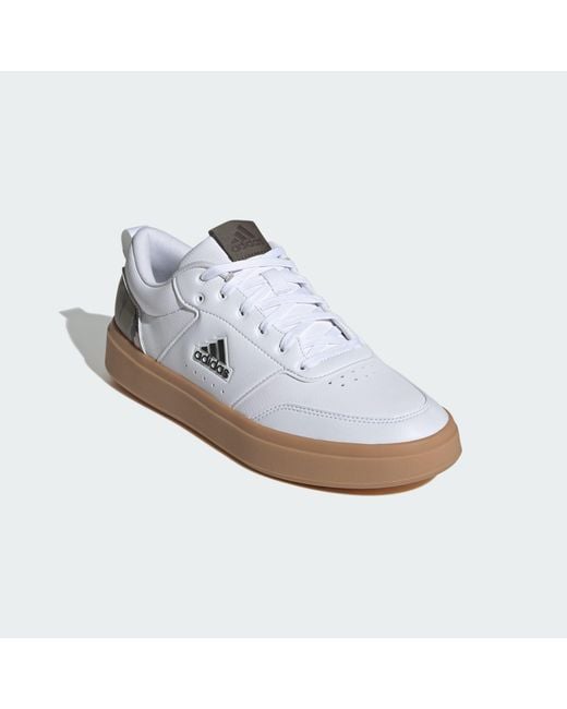 Adidas White Park St Shoes for men