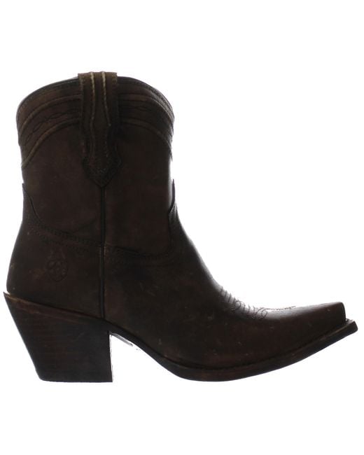Ariat Black Legacy X Toe Dark Boots