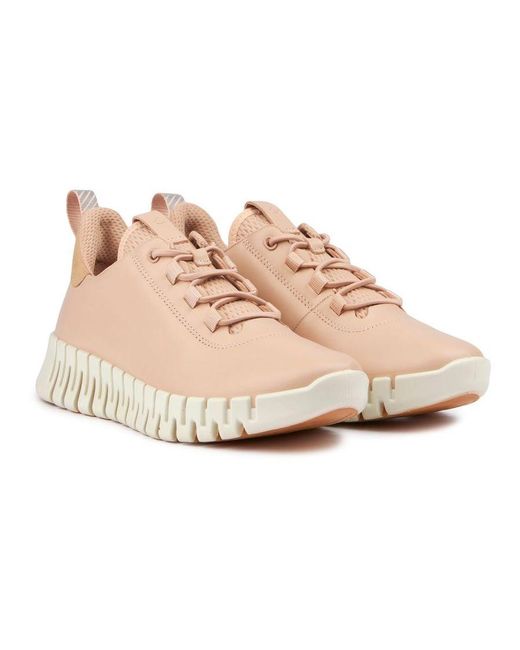 Ecco Pink Gruuv Trainers
