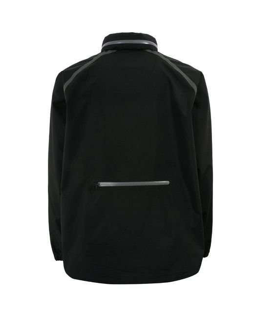 Belstaff Green Solid Twin Pewter Waterproof Track Jacket for men