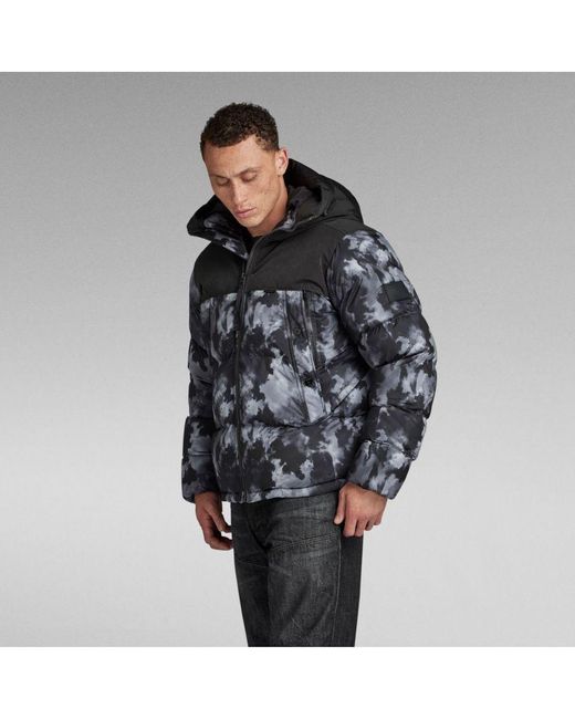 G-Star Black G-Star Raw Expedition Puffer for men