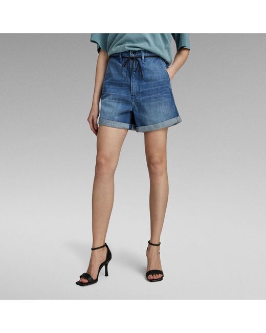 G-Star Blue G-Star Raw Lintell Denim Shorts