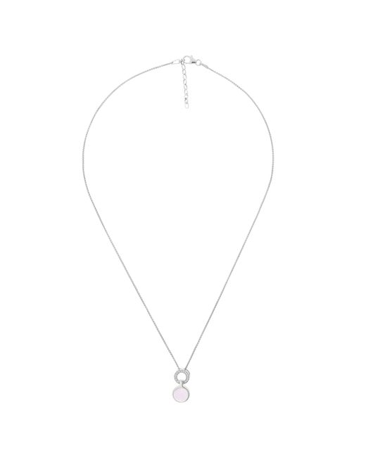 Orphelia Metallic 'Marga' 925 Sterling Chain With Pendant