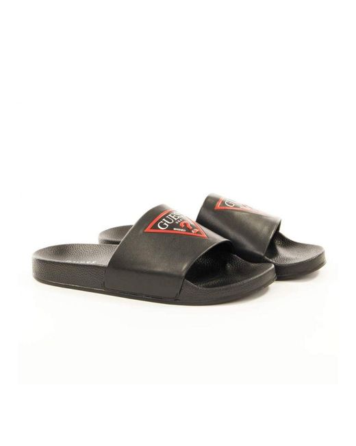 Guess Brown Colico Sliders for men